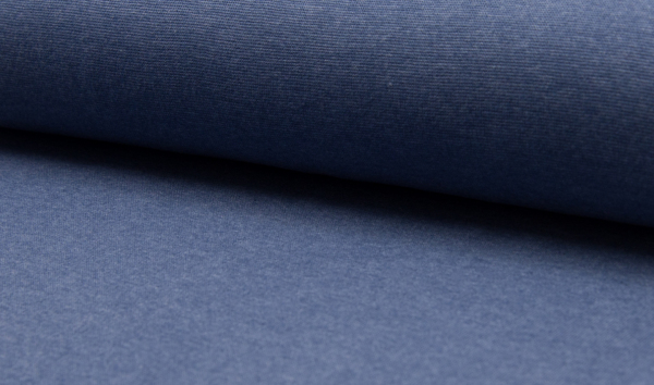 Bündchen jeans melange