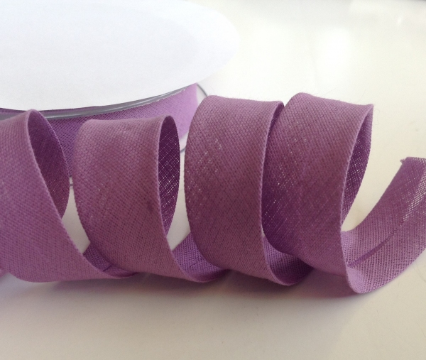 3 m Schrägband lila hell 20 mm