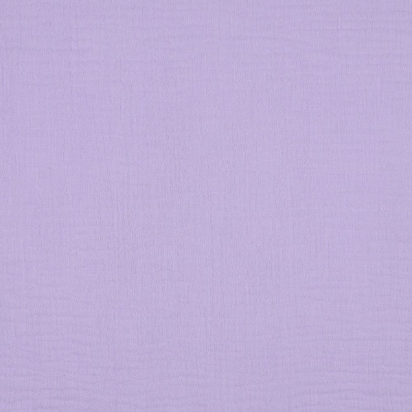 MUSSELIN - Double Gauze uni flieder