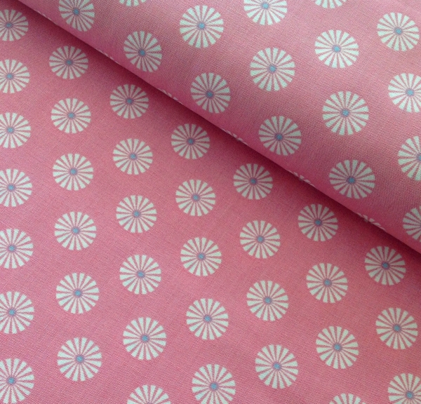 Baumwollstoff Summer Loft rosa