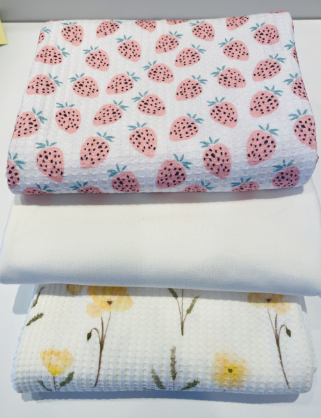 STOFFPAKET WAFFELJERSEY