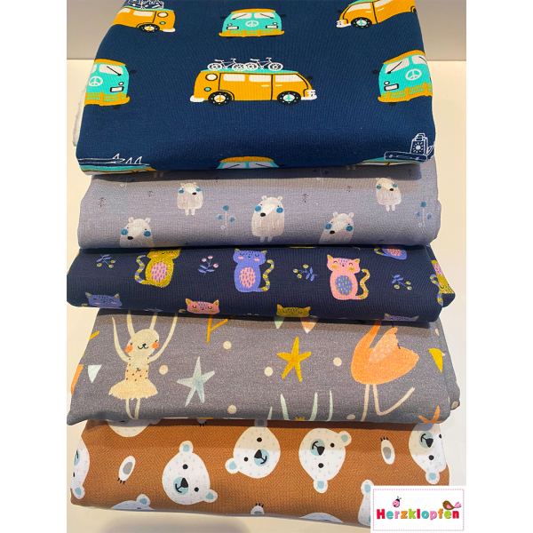 Jersey Rest-Stoffpaket-