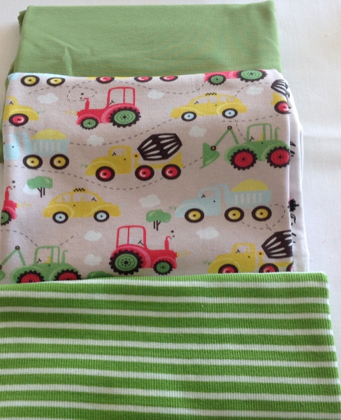 Stoffpaket Jersey Trecker Bündchen