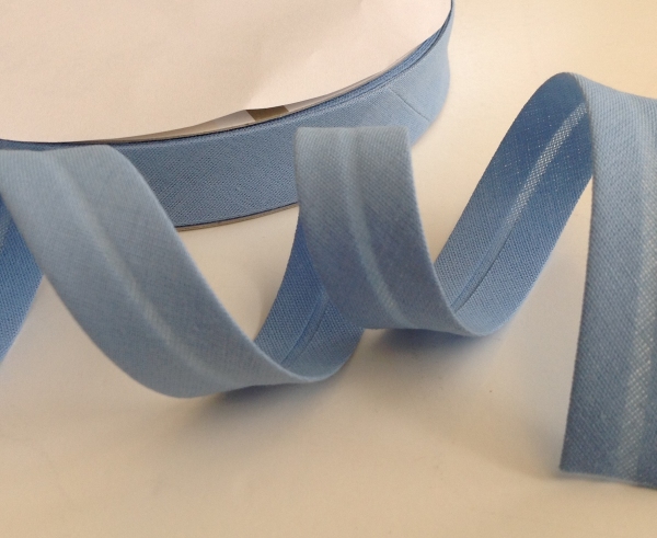 3 m Schrägband azul 18 mm
