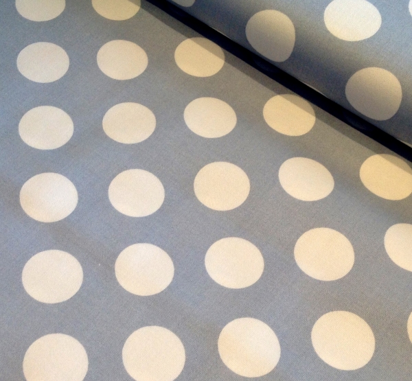 Big 60's Baumwollstretch Hilco Dots blau