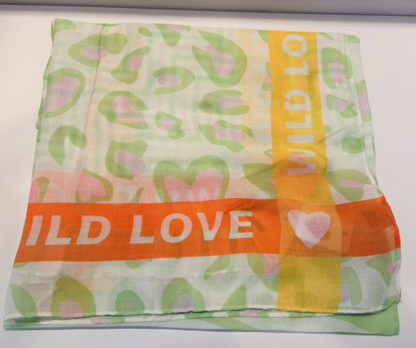 Langer bunter Viskose-Schal in tollen Farben