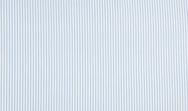 Bündchen hellblau weiss gestreift - Schlauchware-