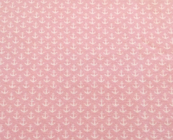 Jersey Anker rosa weiss
