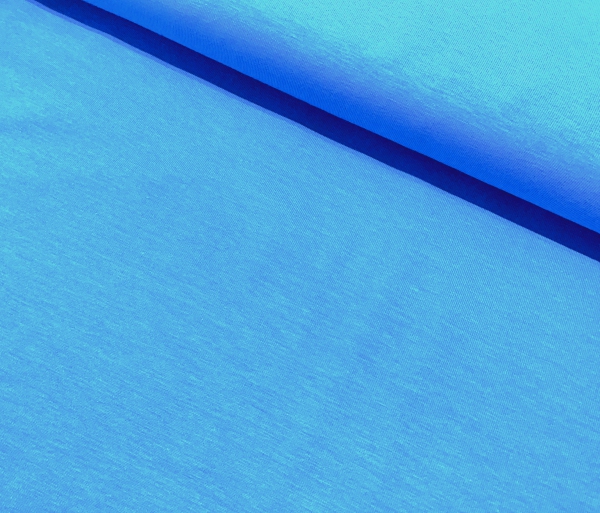 Baumwolljersey uni hellblau