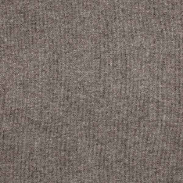 Knitted melange taupe- Strickstoff -