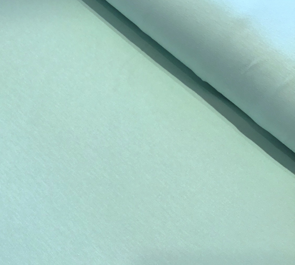 Baumwolljersey uni hellblau